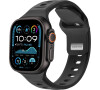 Cubenest Premium Silicone Band BLACK (42-49mm)