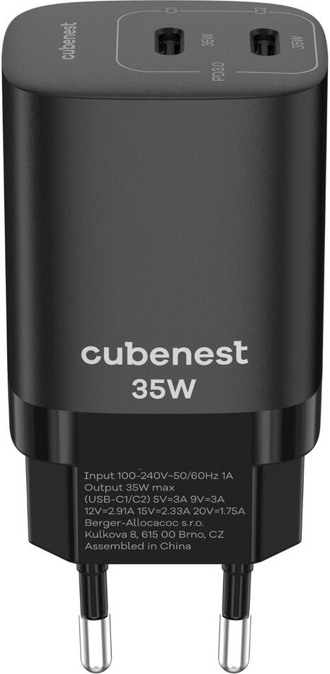 Cubenest PD Adapter 35W S2D1 Black