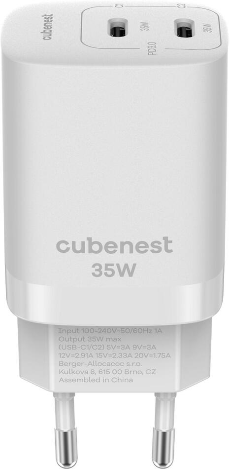 Cubenest PD Adapter 35W S2D1 White