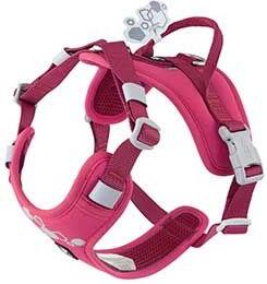 Postroj Hurtta Weekend Warrior II ECO rubínový 55-70