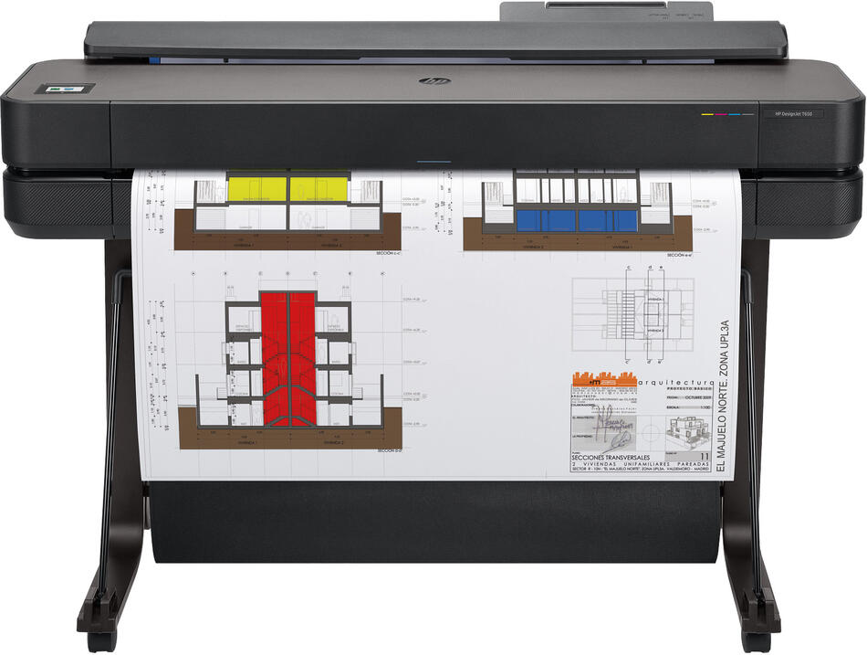 HP Inc. HP DesignJet T650 36" (A0+, 25s A1, USB 2.0, Ethernet, Wi-Fi) (5HB10D#B19)