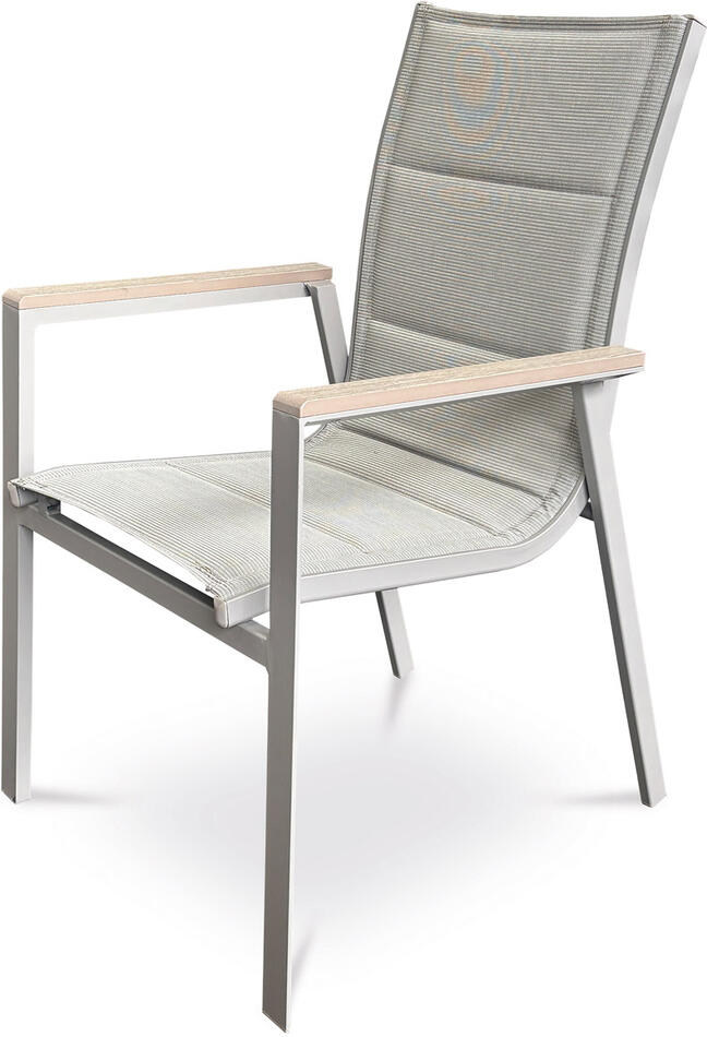 Zahradní židle Autronic AZC-S1110, šedá