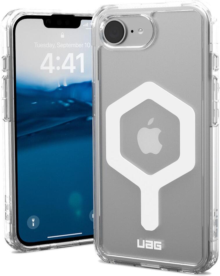 Kryt na mobil UAG Plyo Magsafe iPhone 16e Ice/White