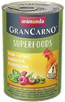 Animonda pes GRANCARNO konz. Superfoods kuřecí 400g
