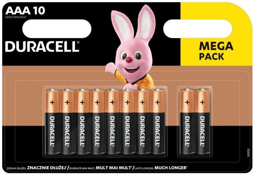 Duracell Basic alkalická baterie 10 ks (AAA) (42328)