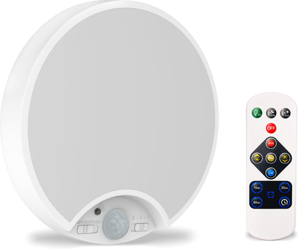 CONNECT IT BEAM stropní Led svítidlo,pohyb. čidlo,6000mAh baterie,USB-C, BÍLÁ (CLI-8010-WH)