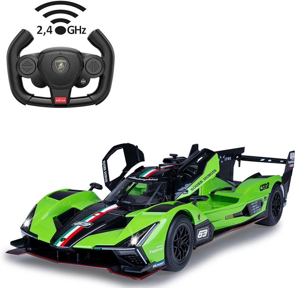 Jamara Lamborghini SC63 LMDH 1:14 green 2,4GHz door manual