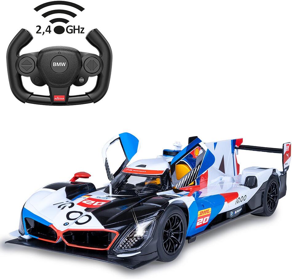 Jamara BMW M Hybrid V8 LMDH 1:14 white 2,4GHz door manual
