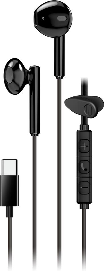 GENIUS headset HS-M366 Black/ černý/ USB-C/ 360° rotační klip (31710033400)