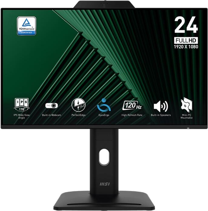 MSI Pro / MP242PMG / 23,8" / IPS / FHD / 120Hz / 1ms / Černá / 3R (PRO MP242PMG)