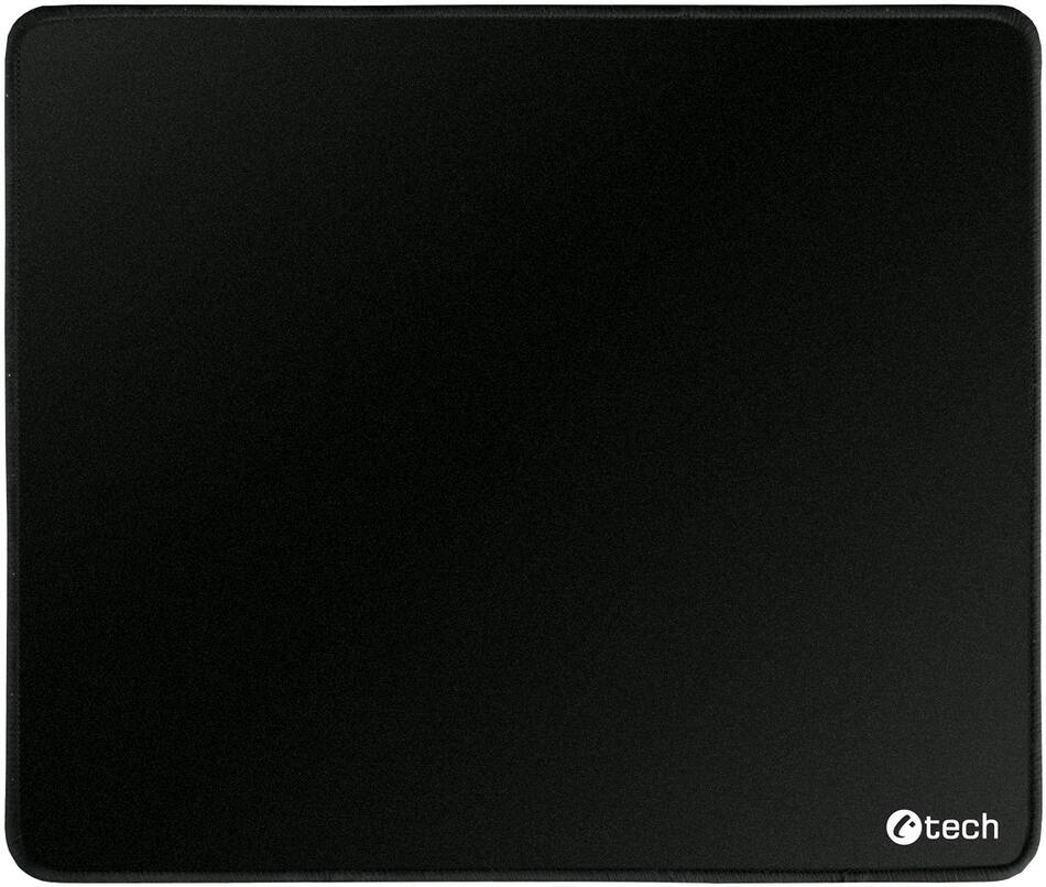Podložka pod myš C-Tech MP-01, černá, 320x270x4mm, obšité okraje (MP-01BK)