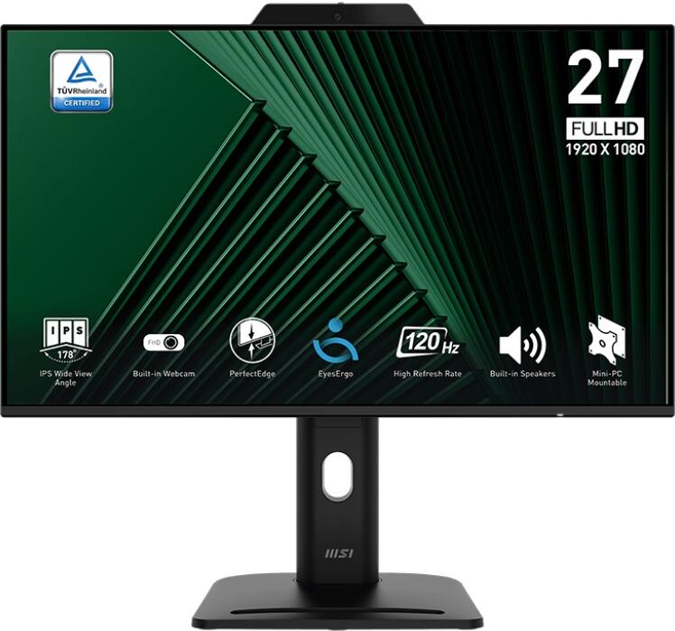MSI Pro / MP272PMG / 27" / IPS / FHD / 120Hz / 1ms / Černá / 3R (PRO MP272PMG)