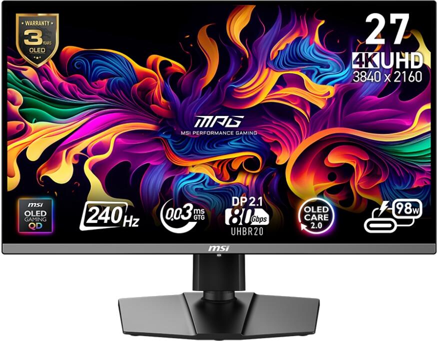 Monitor MSI MPG 272URX QD-OLED