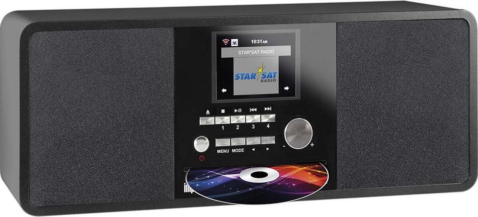 Multifunkční rádio Imperial DABMAN i200, černé