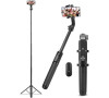 Selfie tyč Spigen Tripod Selfie Stick long Black