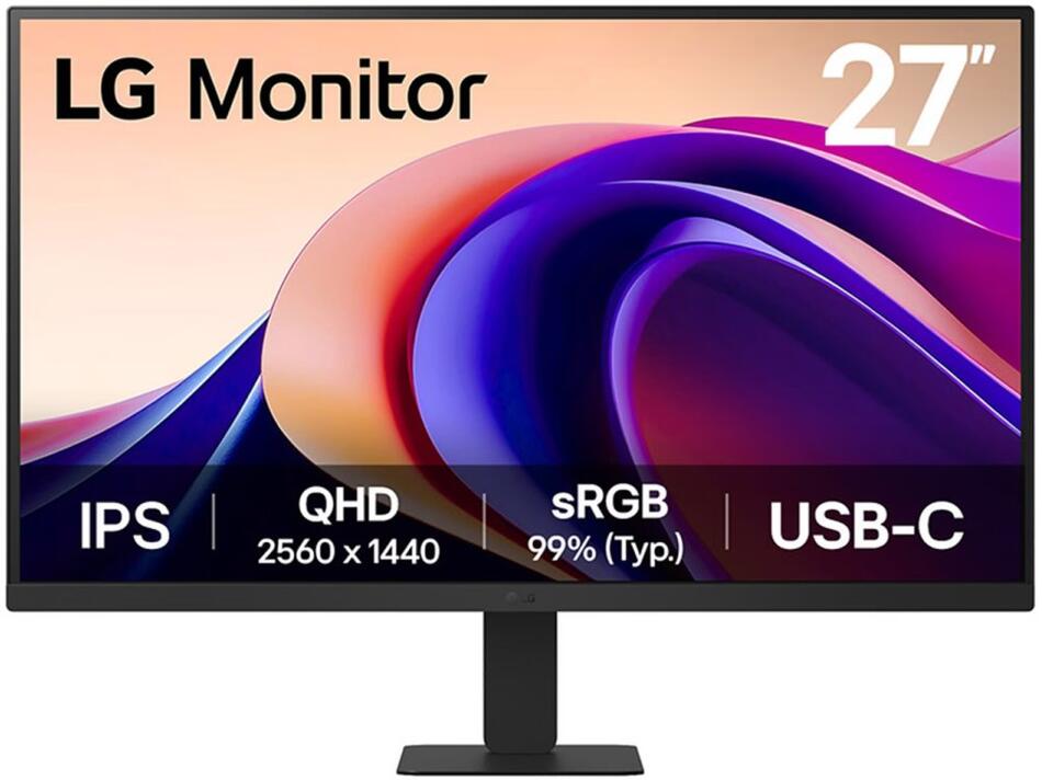 LG / 27U631A-B / 27" / IPS / QHD / 100Hz / 5ms / Black / 2R (27U631A-B.AEUQ)