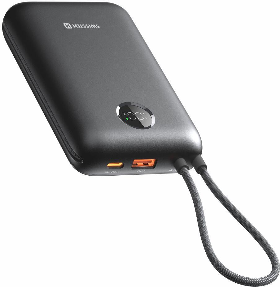 Powerbanka Swissten Voltbox 35W 20000 mAh, černá