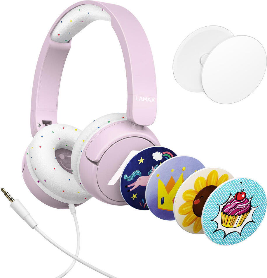 Sluchátka LAMAX SoundKid1 pink