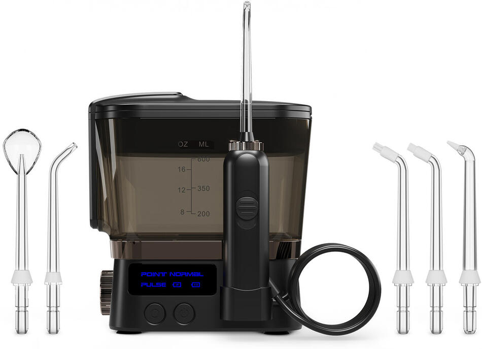 Ústní sprcha TrueLife AquaFloss Station F300, černá
