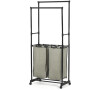 Věšák, plast, černá, GD-176 BK Autronic