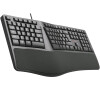 Klávesnice C-Tech KB-113E USB, ERGO, černá, CZ/SK