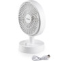 Stolní USB aku ventilátor s oscilací - DOMO DO8151