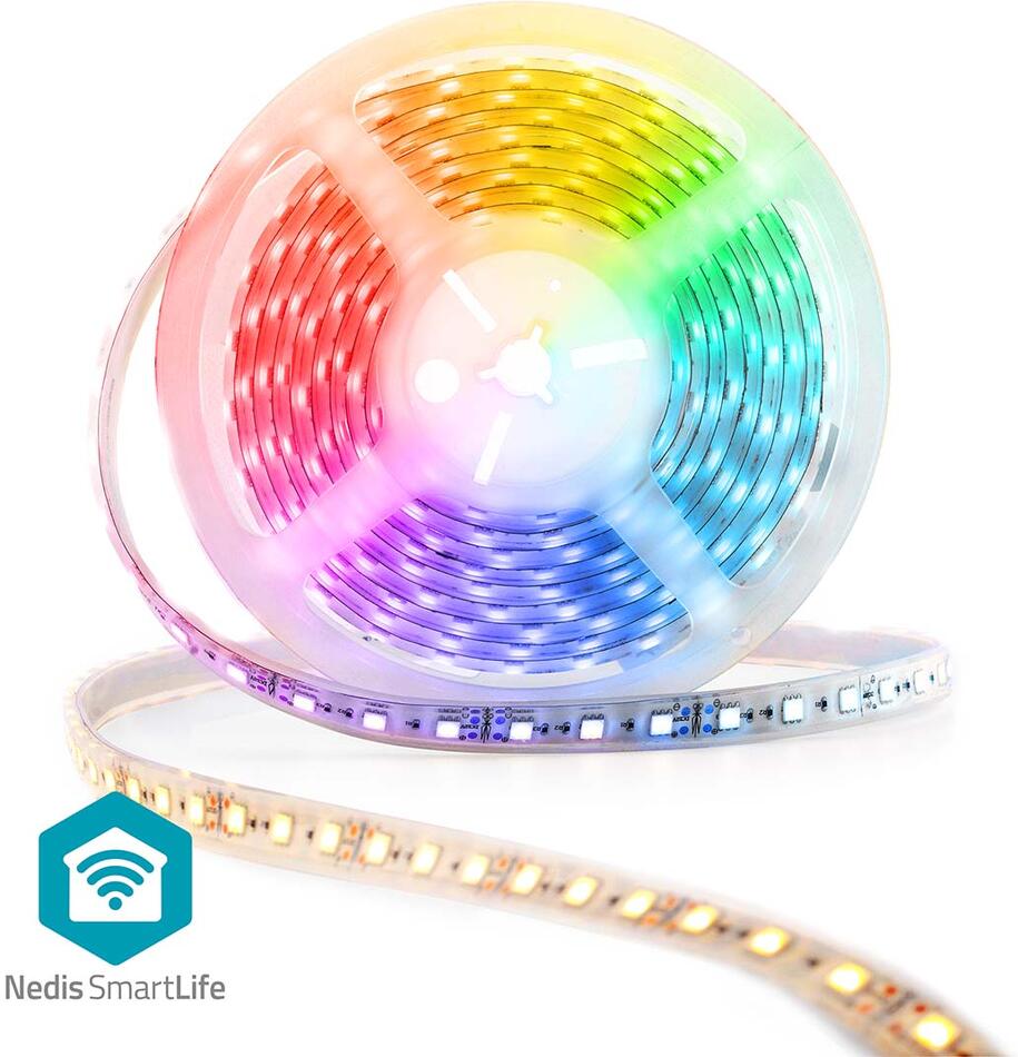 LED Pásek SmartLife NEDIS WIFILS52CRGBW