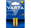 Baterie Varta LR03 2BP AAA Longlife Alk