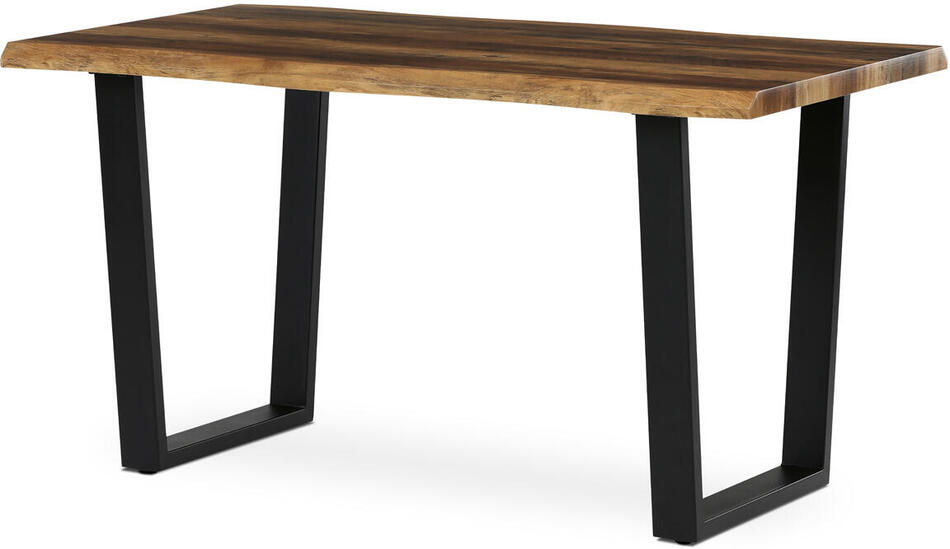 Jídelní stůl Autronic HT-F4214, 140x80cm, hnědý