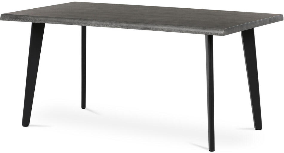 Jídelní stůl 160x90cm, mdf, šedý dub, HT-F4416 GREY Autronic, Šedá