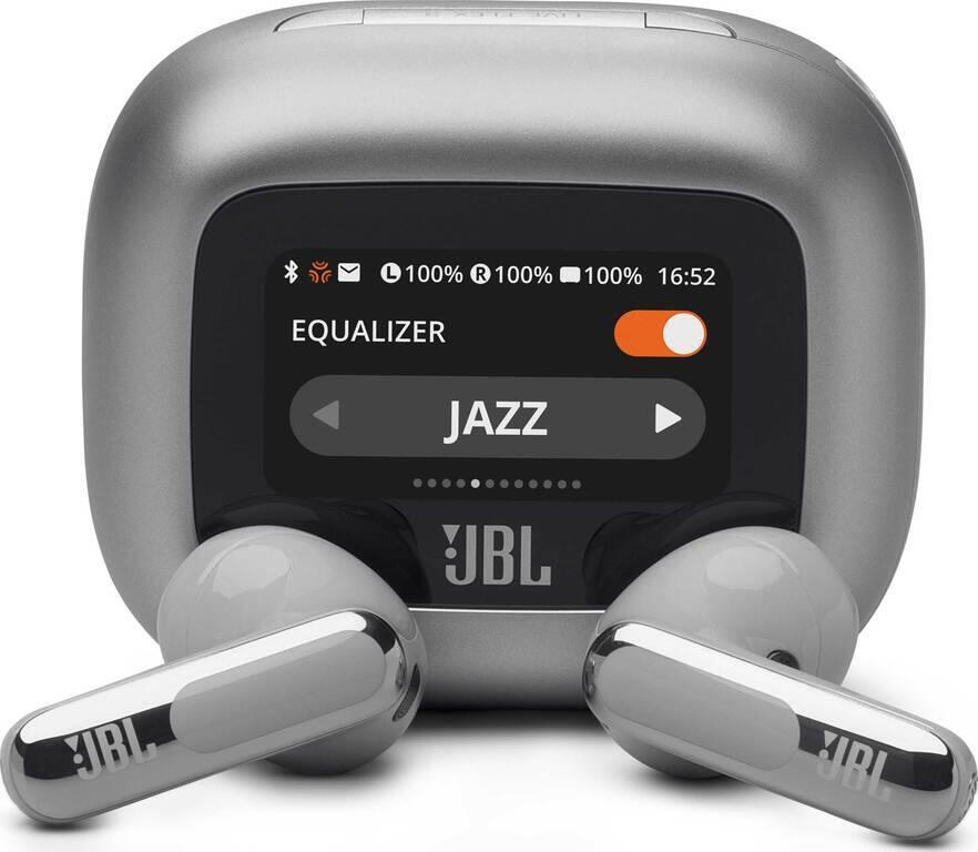 Bezdrátová sluchátka JBL Live Flex 3 Silver
