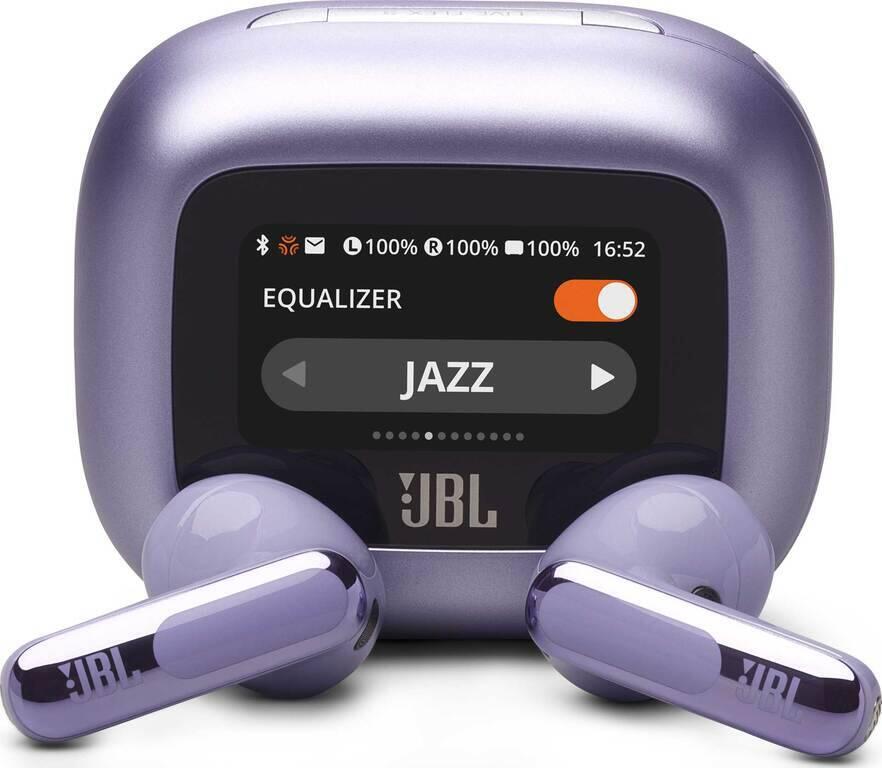 Bezdrátová sluchátka JBL Live Flex 3 Purple