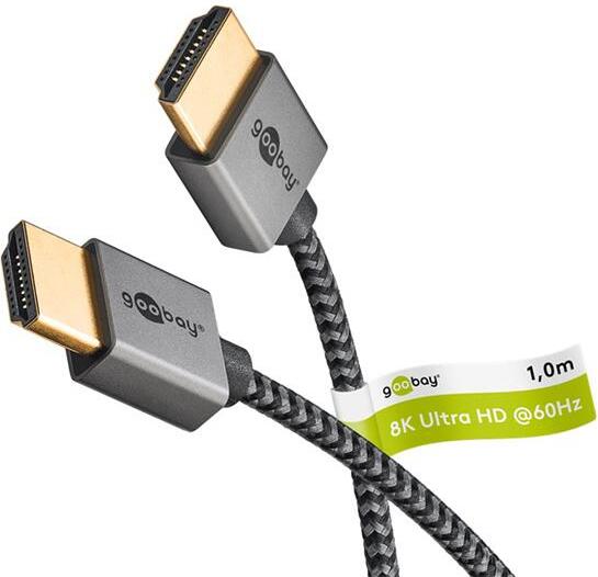 Kabel GOOBAY 75757 HDMI Slim Ultra High Speed 2.1 8K 1m