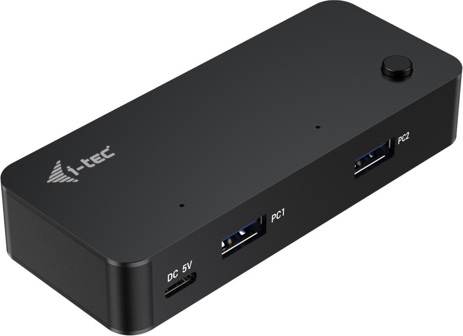 i-tec univerzální KVM HUB 2x USB-C + 2x USB-A 3.0 Port (CAKVMHUB2A2C)