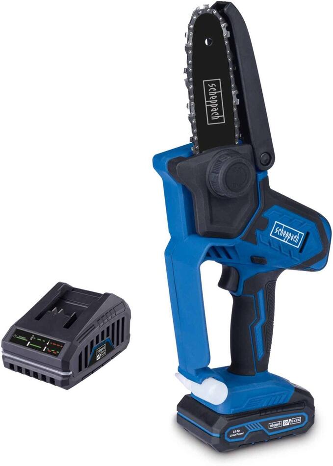 Scheppach C-PS100-X-SET S, 20 V IXES aku prořezávací pila + 2Ah baterie + nabíječka 2,4 A