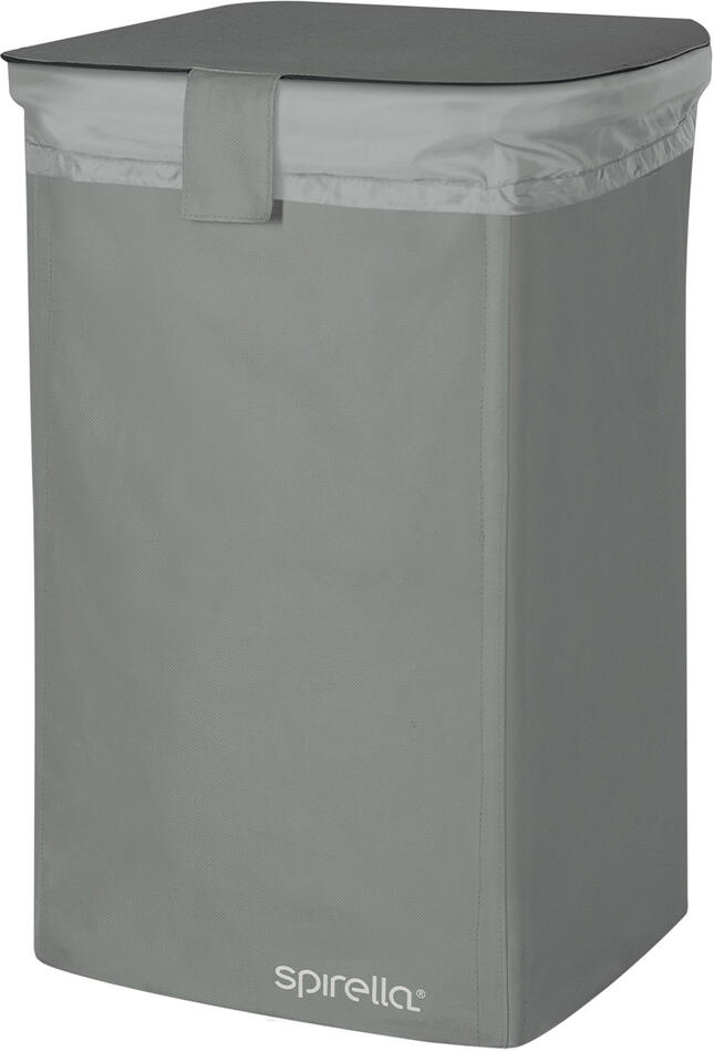 Spirella koš na prádlo CLASSIC L, šedý, polyester, 50 L