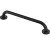 MSV madlo do koupelny SAFE, černé, ocel, 40 cm