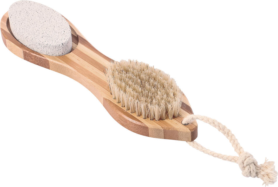 MSV kartáč na chodidla 4 v 1 NATUR, dřevo