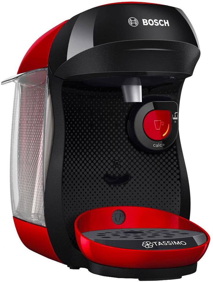 Kávovar na kapsle Bosch Tassimo Happy TAS103E, červený