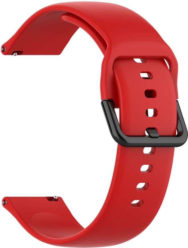 Xiaomi lenuo univerzální silikon strap 20 mm (červená)