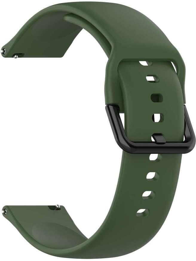 Xiaomi lenuo univerzální silikon Strap 20 mm (tmavě zelená)