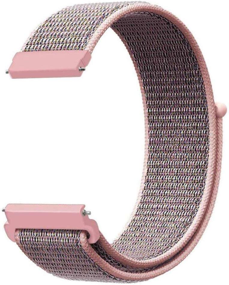 Lenuo originální nylonový strap 22 mm světle růžová