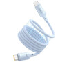 Magnetický kabel Baseus PicoGo USB-C/USB-C 1m 240W modrý
