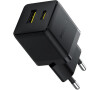 Nabíječka do sítě Baseus Palm 30W, 1xUSB, 1xUSB-C černá