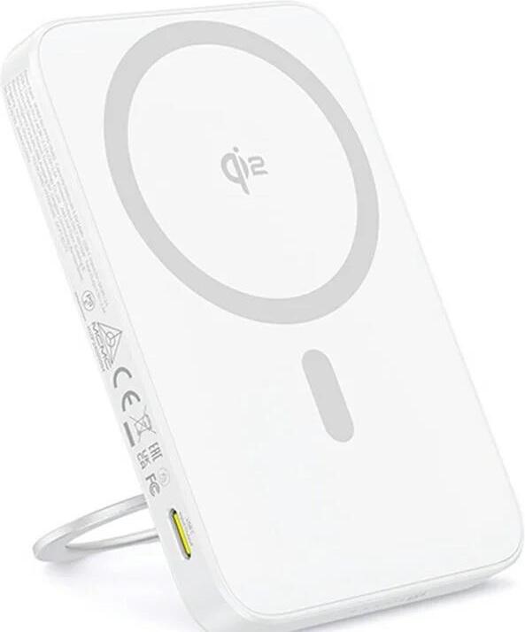 Bezdrátová powerbanka Baseus PicoGo Qi2 5000mAh, 20W bílá