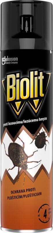 Biolit sprej proti plošticím a lezoucímu hmyzu, 400 ml