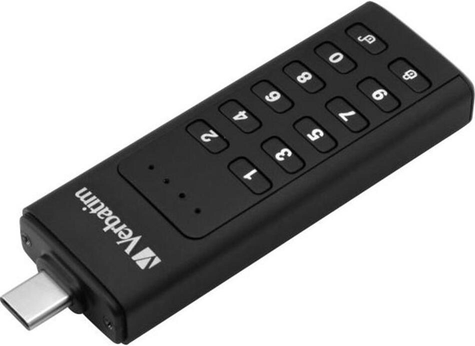 Flash disk Verbatim 128GB USB-C Flash 3.1 Keypad