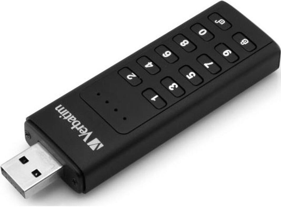 Flash disk Verbatim 32GB USB-A Flash 3.0 Keypad