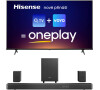 SET UHD QLED TV Hisense 43E79NQ + HISENSE AX5125H