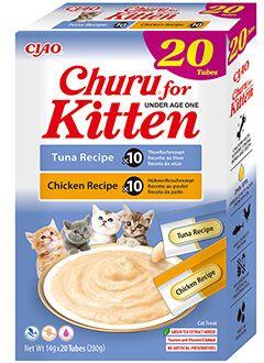 Churu Cat BOX Kitten Variety Tuna&Chicken 20x14g